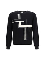Black Crew Neck Sweater 1