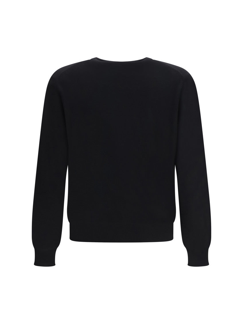 Black Crew Neck Sweater 2
