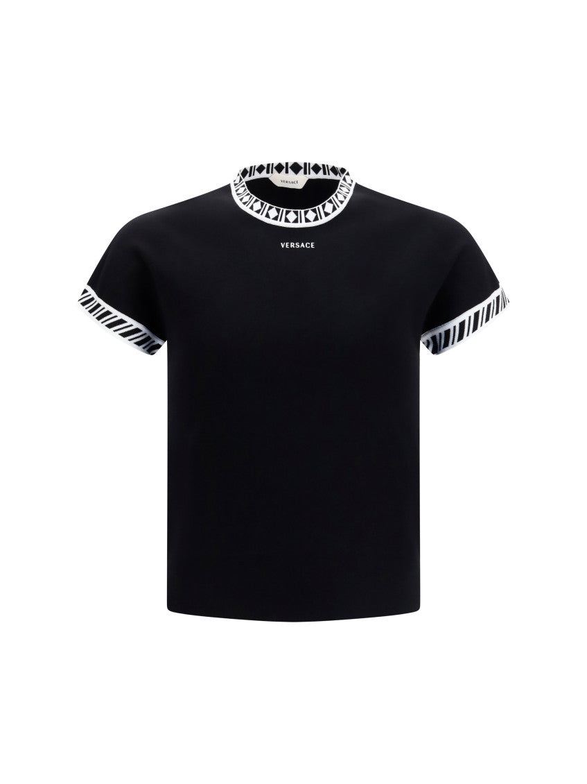 Black Crew Neck T-Shirt 1