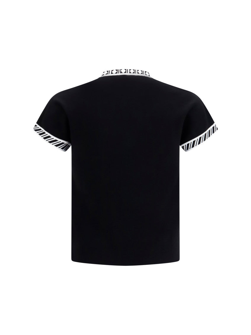 Black Crew Neck T-Shirt 2