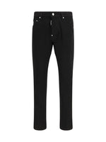 Black Mid Rise Jeans 1
