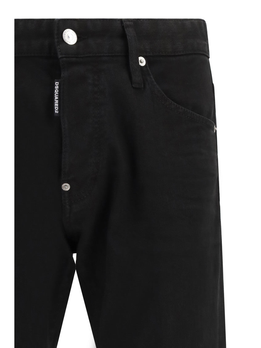 Black Mid Rise Jeans 3