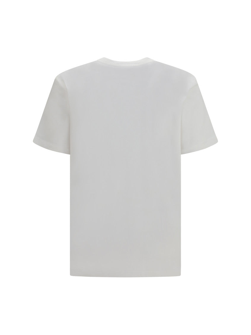 White Crew Neck T-Shirt 2