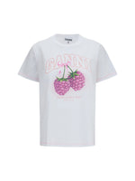 White Graphic Crew Neck T-Shirt 1