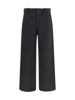 Black Straight Chino Pants 1
