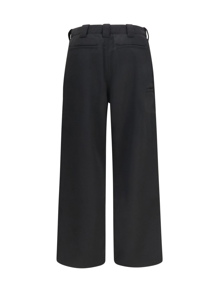 Black Straight Chino Pants 2