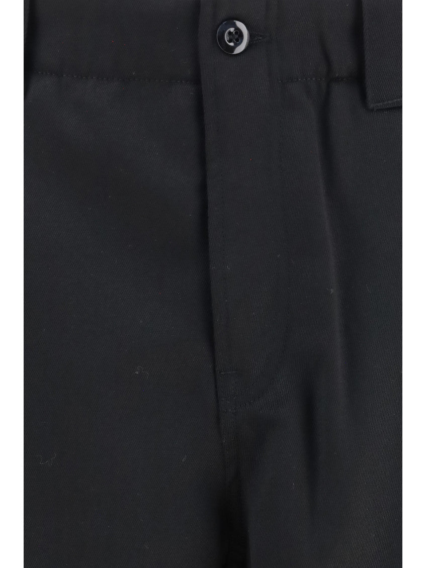 Black Straight Chino Pants 3