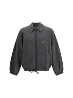 Dark Grey Embroidered Jacket 1