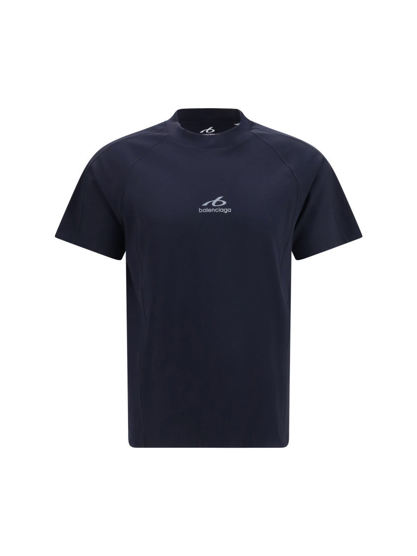 Blue Logo Crew Neck T-Shirt 1