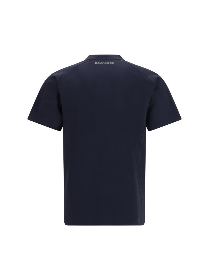 Blue Logo Crew Neck T-Shirt 2