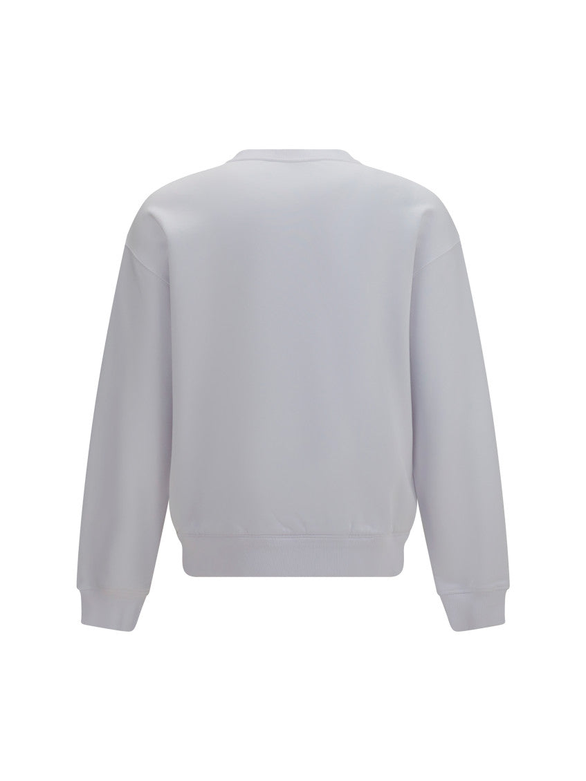 White Crew Neck Sweatshirt 2