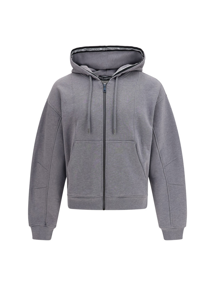 Grey Zip-Up Hoodie 1