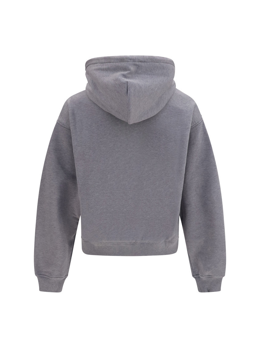 Grey Zip-Up Hoodie 2