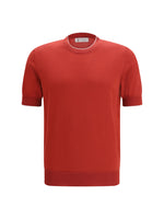 Red Crew Neck T-Shirt 1