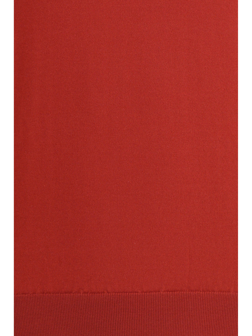 Red Crew Neck T-Shirt 3