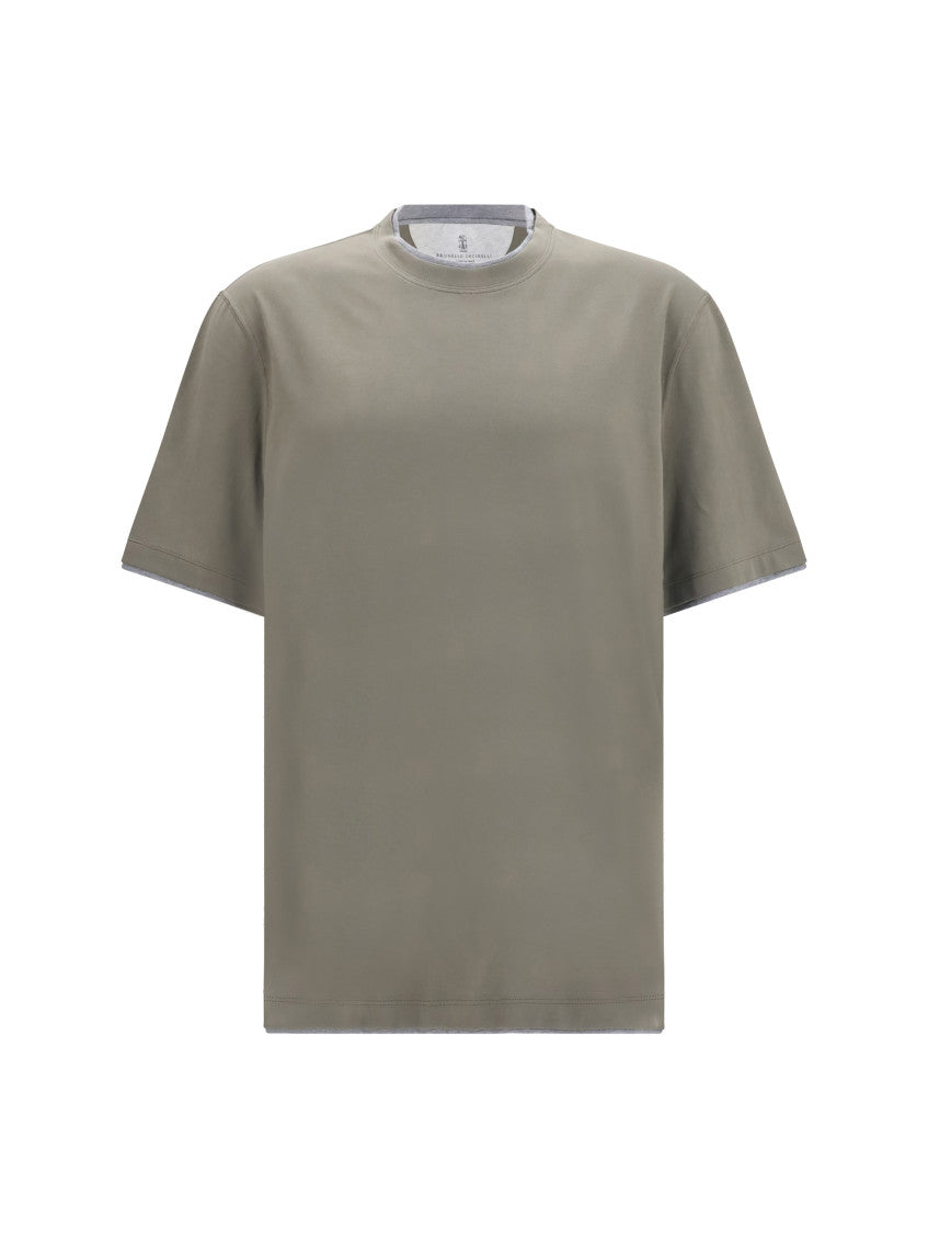 Green Crew Neck T-Shirt 1