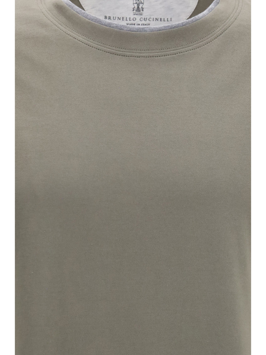 Green Crew Neck T-Shirt 3