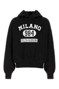Black Logo Print Hoodie 1