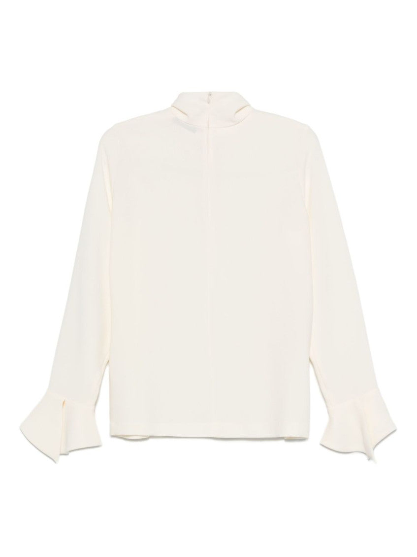 Ivory High-Neck Top 2
