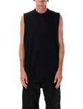 Black Crewneck Sleeveless T-Shirt 1