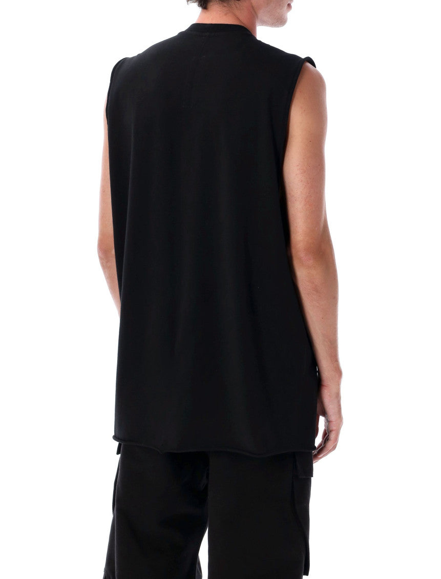 Black Crewneck Sleeveless T-Shirt 2