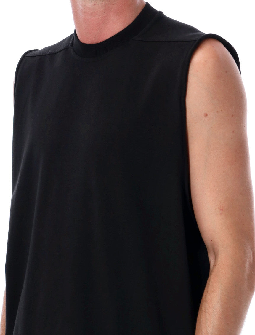 Black Crewneck Sleeveless T-Shirt 3