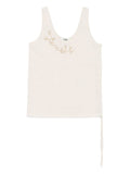 Beige Sleeveless Top 1