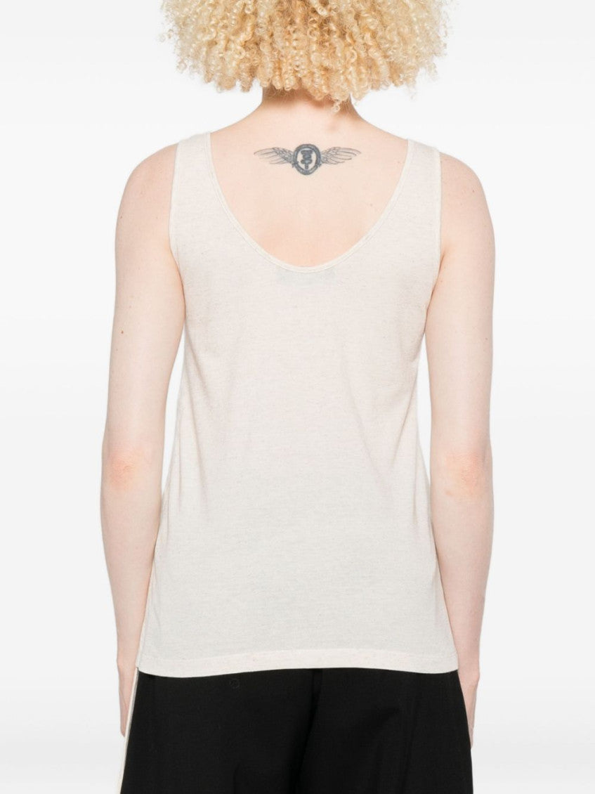 Beige Sleeveless Top 4