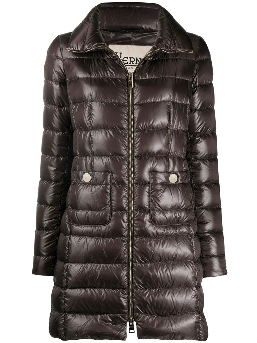Brown Quilted Jacket 1
