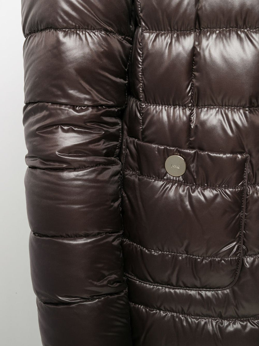 Brown Quilted Jacket 2