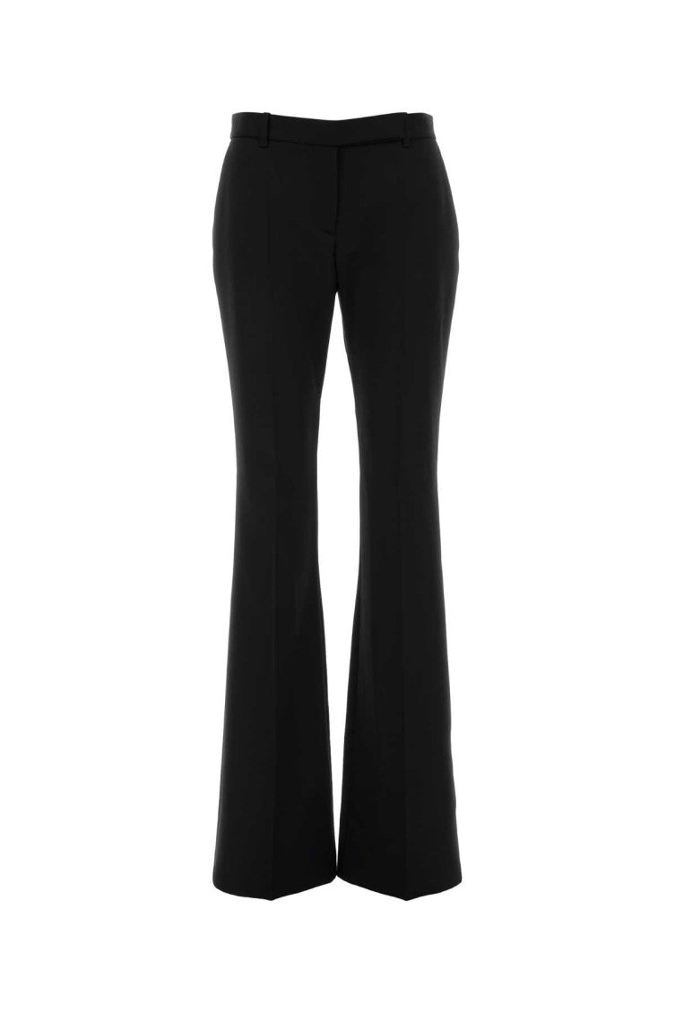 Black Slim Bootcut Pants 1
