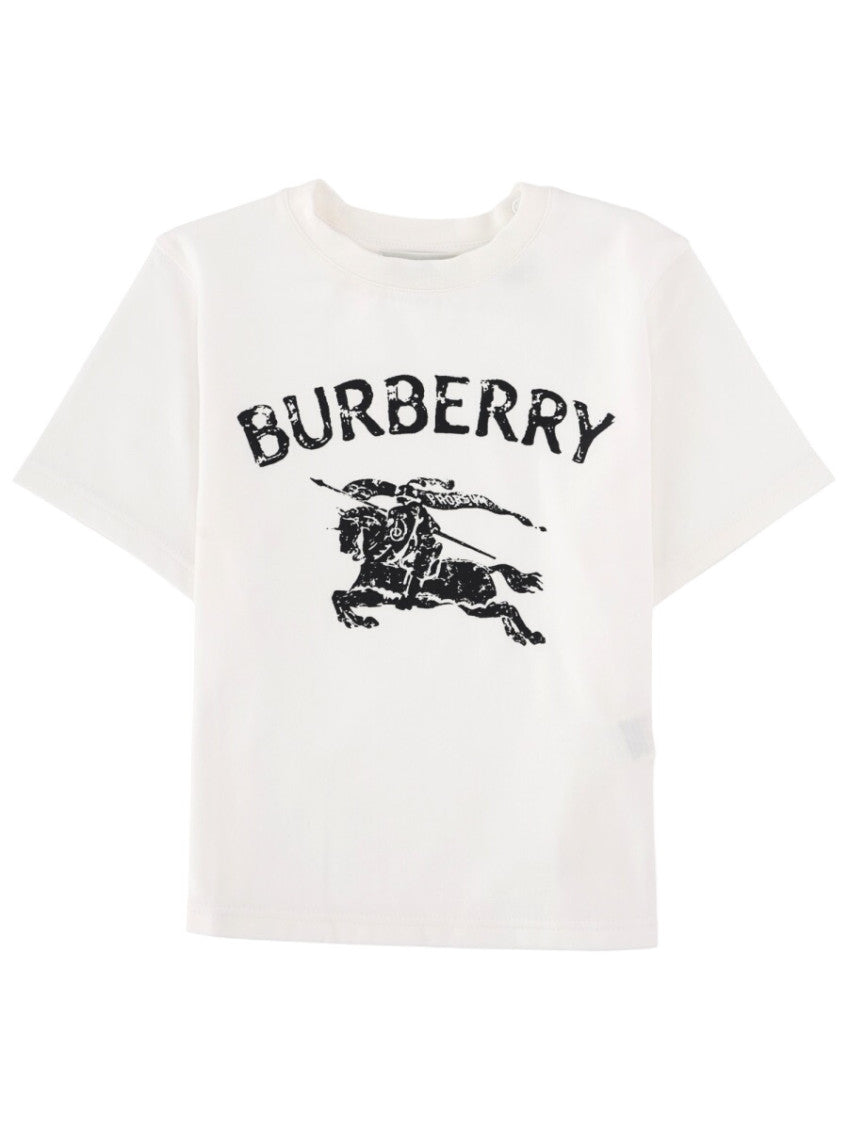 Kids White Logo T-Shirt 1