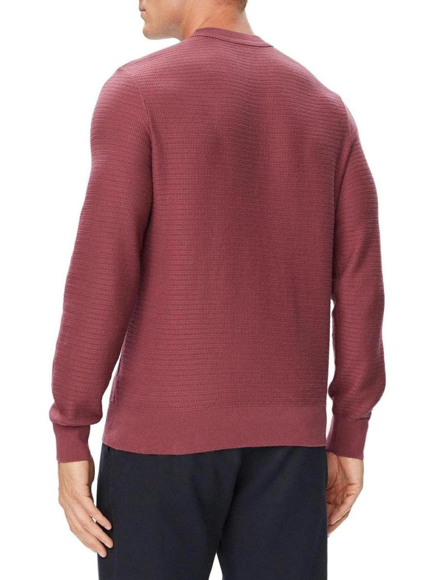 Red Crew Neck Sweater 2