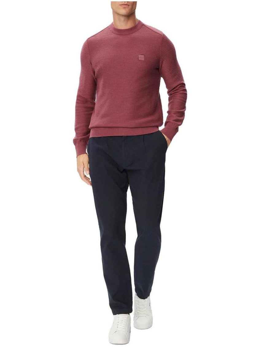 Red Crew Neck Sweater 3