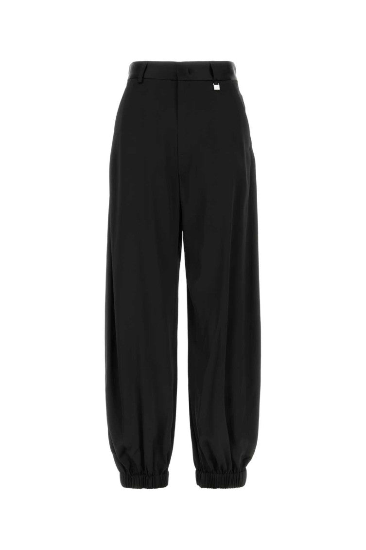Black Relaxed Joggers Pants 1