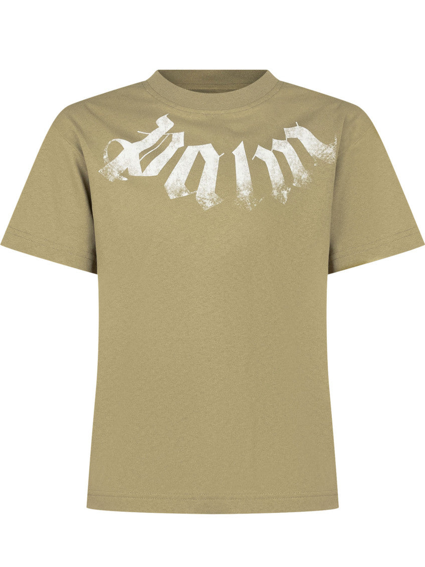 Kids Olive Graphic T-Shirt 1