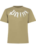 Kids Olive Graphic T-Shirt 1