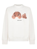Kids White Graphic Sweatshirt 1