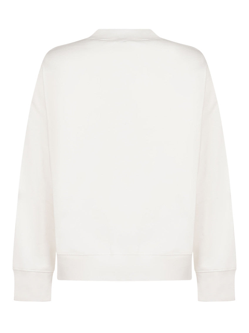 Kids White Graphic Sweatshirt 2