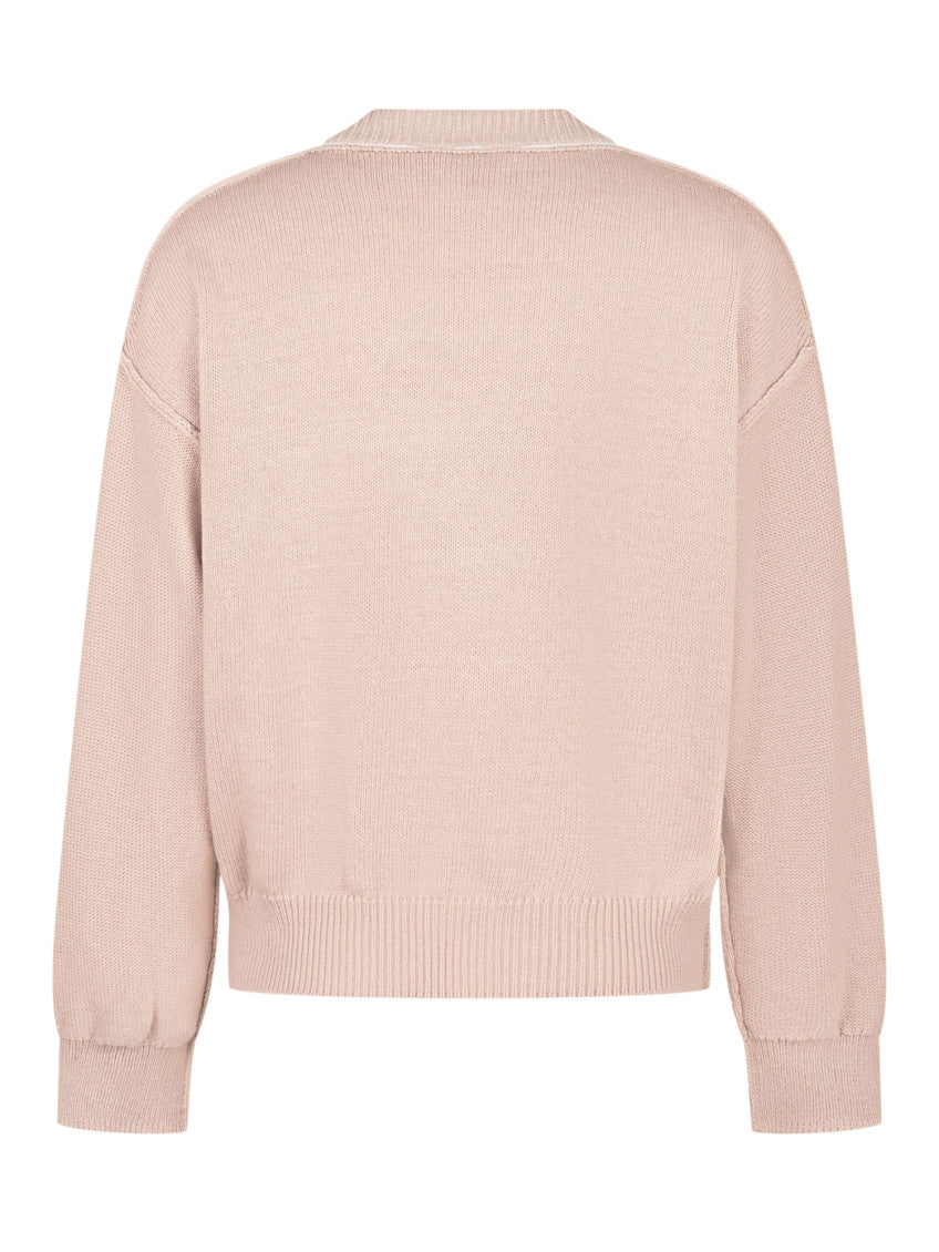 Kids Pink Logo Sweater 2