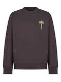 Kids Brown Patterned Print Sweatshirt 1