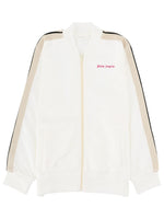 Girls White Stripes Sweatshirt 1