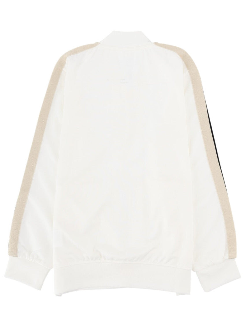 Girls White Stripes Sweatshirt 2