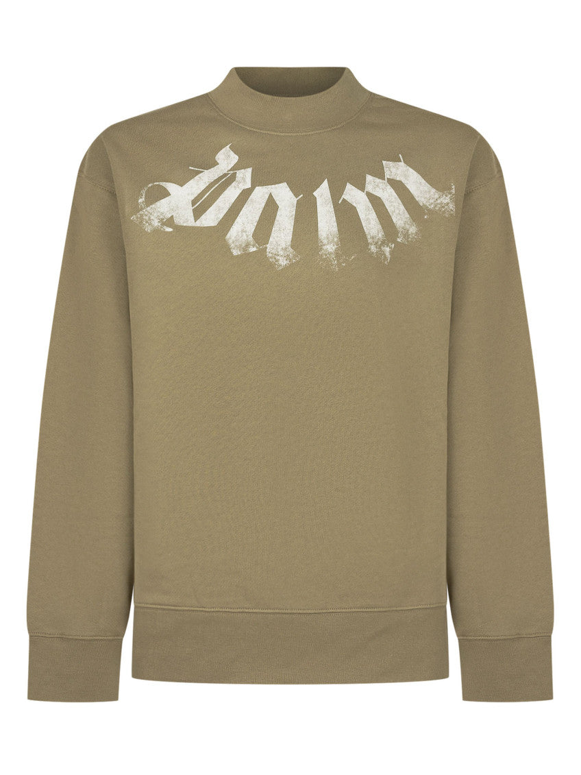 Kids Olive Graphic Sweatshirt 1