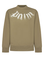 Kids Olive Graphic Sweatshirt 1