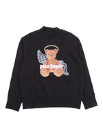 Kids Black Graphic Sweatshirt 1