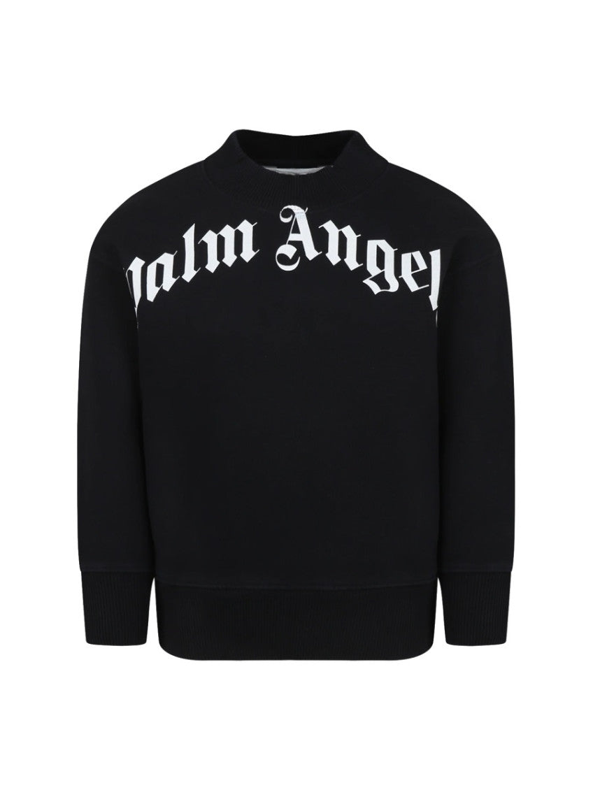 Kids Black Logo Sweatshirt 1