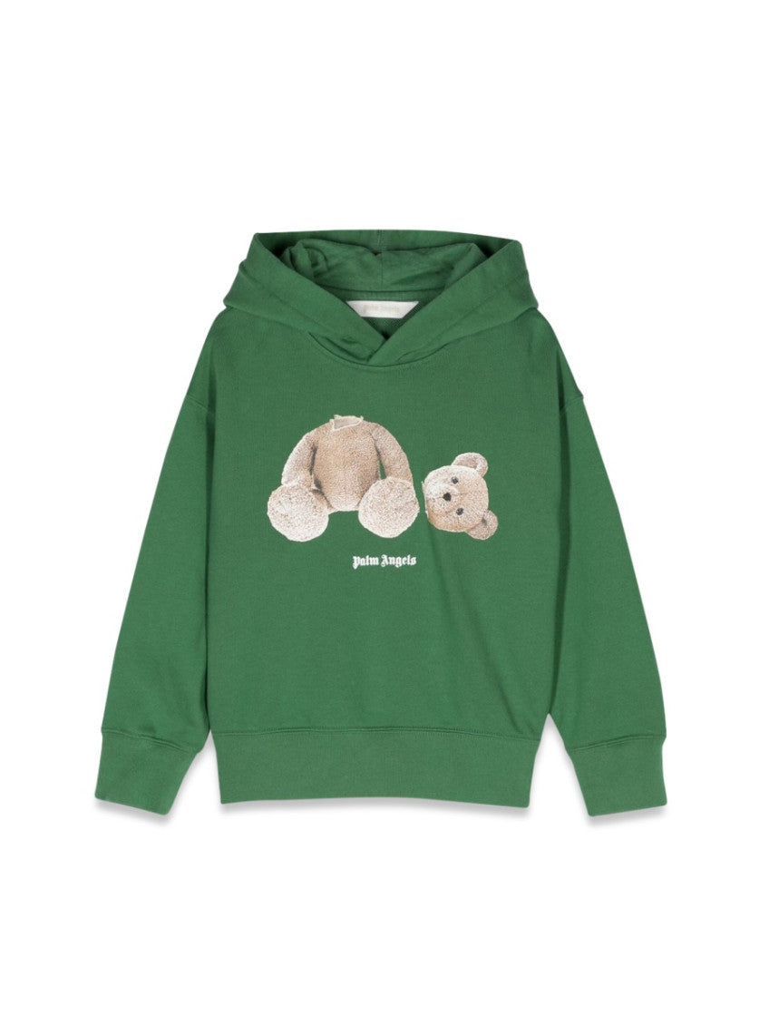 Boys Green Graphic Hoodie 1