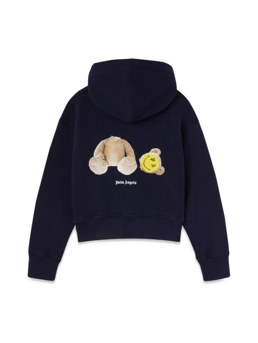 Boys Blue Logo Hoodie 2