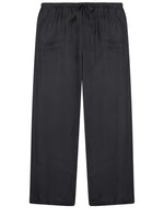 Black Loose Drawstring Pant 1